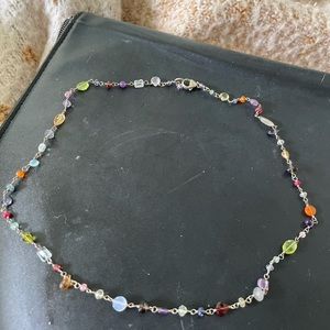 Multi gem necklace